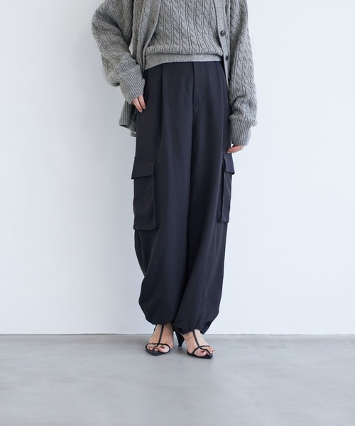 LEPSIM(レプシィム)の「【FOR I SERIES】デザインカーゴパンツ 966479(カーゴパンツ・レディース・ネイビー/カーキ・SMALL/MEDIUM)」の19枚目の写真
