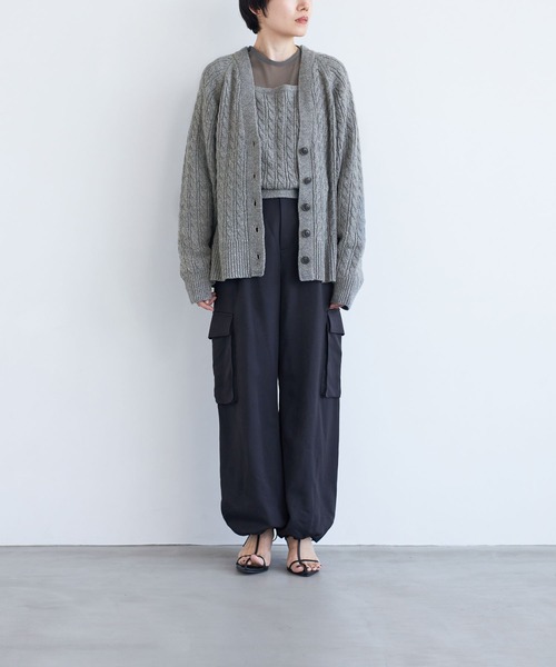 LEPSIM(レプシィム)の「【FOR I SERIES】デザインカーゴパンツ 966479(カーゴパンツ・レディース・ネイビー/カーキ・SMALL/MEDIUM)」の20枚目の写真