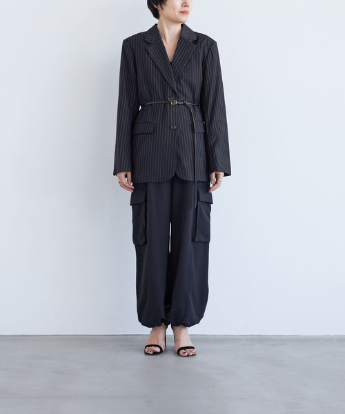 LEPSIM(レプシィム)の「【FOR I SERIES】デザインカーゴパンツ 966479(カーゴパンツ・レディース・ネイビー/カーキ・SMALL/MEDIUM)」の22枚目の写真