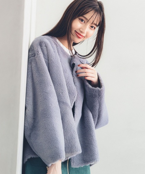 リバーシブルファージャケット リバーシブルファージャケット – charme