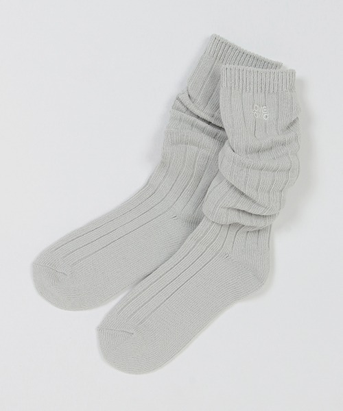 LOVETOXIC（ラブトキシック）の「カラールーズソックス（ソックス/靴下・キッズ・サックスブルー/ベージュ/ブラック/オフホワイト/ラベンダー/ライトグレー・FREE）」の3枚目の写真