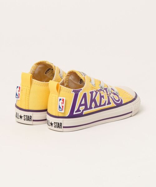 CONVERSE(コンバース)の「《CONVERSE》CHILD ALLSTAR N NBA SLIP OX(スニーカー・キッズ・グリーン/イエロー・20.0cm/16.0cm/15.0cm/19.0cm/21.0cm/18.0cm/17.0cm/22.0cm)」の3枚目の写真