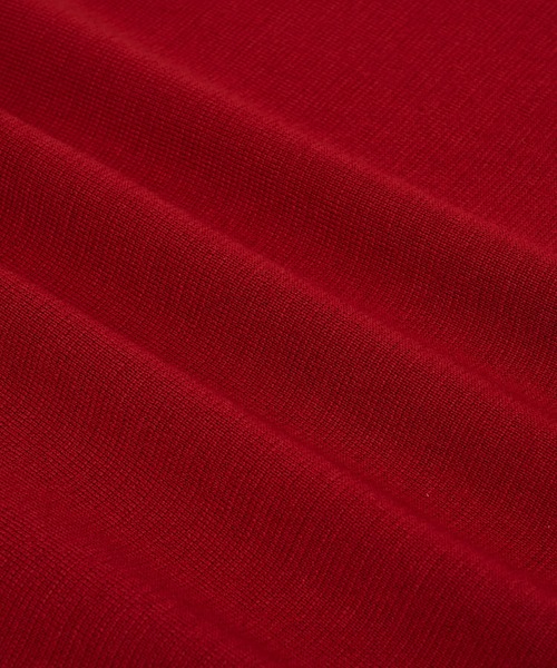 UNITED TOKYO（ユナイテッドトウキョウ）の「【EC限定】ウールミラノリブ モックネックニット（ニット/セーター・メンズ・ブラック/レッド/オフホワイト/ライトブルーグレー/ダークグレー/パープル・3/1/2）」の12枚目の写真