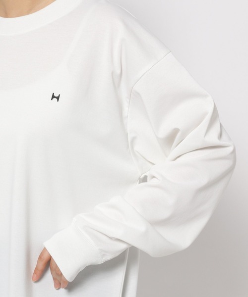 新品　HEREIAM ヘレイアム　メッシュラインロングスリーブ（カップ付き） s HEREIAM（ヘレイアム）の「【HEREIAM】メッシュラインロング