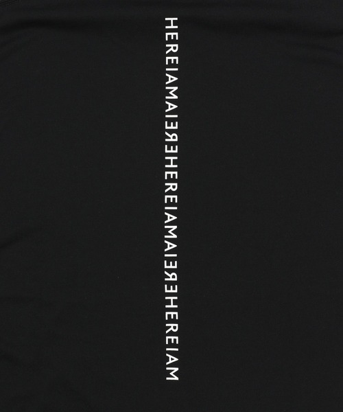 HEREIAM（ヘレイアム）の「【HEREIAM】速乾／ミラーロゴロングスリーブ（ユニセックス）（Tシャツ/カットソー・レディース・ブラック/ライトピンク/ホワイト/ライトグレー・MEDIUM/LARGE）」の5枚目の写真