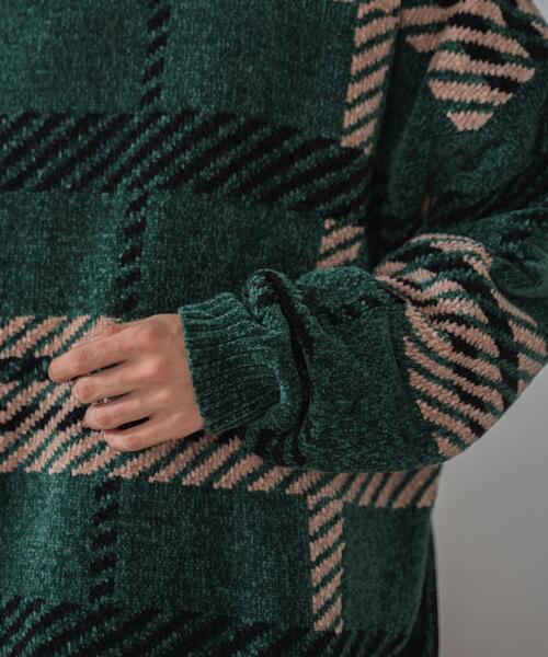 WEGO(ウィゴー)の「WEGO/ベロアモール総柄プルオーバー(ニット/セーター・メンズ・その他3/その他2/その他4/その他1・LARGE/MEDIUM)」の10枚目の写真