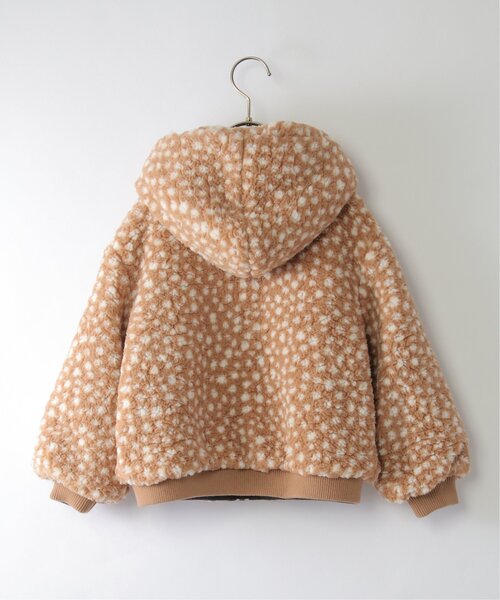 ikka（イッカ）の「リバーシブルボアブルゾン（120~160cm）（ブルゾン・キッズ・ダークグレー/ベージュ/オリーブ・140/160/130/150/120）」の22枚目の写真