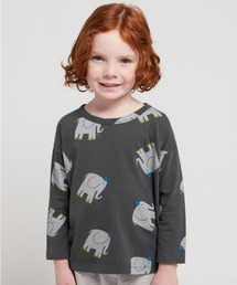 BOBO CHOSES（ボボショーズ）の「The Elephant all over long sleeve T-shirt（Tシャツ/カットソー・キッズ）」