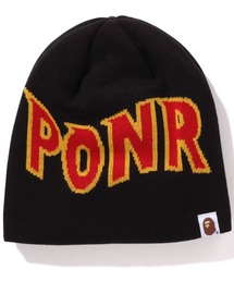 エイプ　シャークビーニー A BATHING APE(アベイシングエイプ) 00's shark beanie シャーク