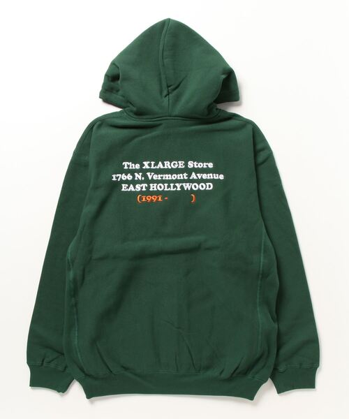 Champion（チャンピオン）の「XLARGE×Champion REVERSE WEAVE  FULL-ZIP HOODED SWEAT（パーカー・メンズ・ネイビー/グリーン/アッシュ/ブラック・X-LARGE/MEDIUM/SMALL/LARGE）」の19枚目の写真