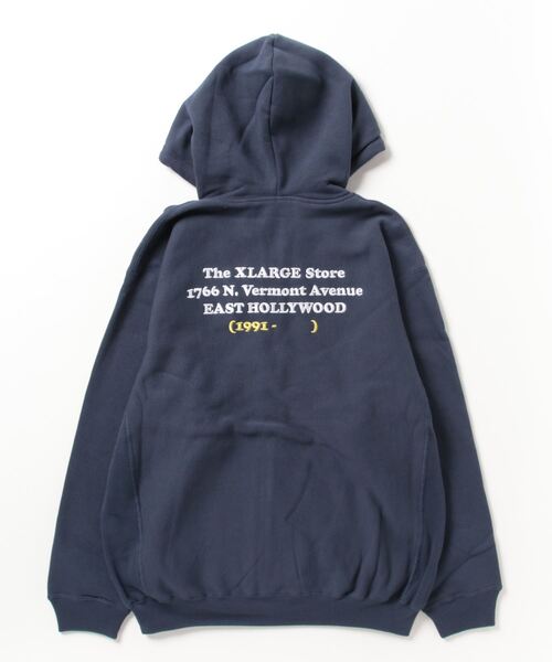 Champion（チャンピオン）の「XLARGE×Champion REVERSE WEAVE  FULL-ZIP HOODED SWEAT（パーカー・メンズ・ネイビー/グリーン/アッシュ/ブラック・X-LARGE/MEDIUM/SMALL/LARGE）」の20枚目の写真