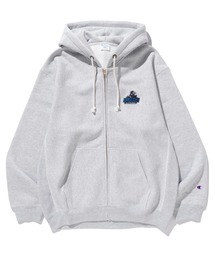 Champion | XLARGE×Champion REVERSE WEAVE  FULL-ZIP HOODED SWEAT(パーカー)