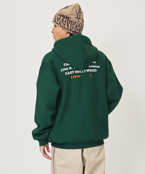 Champion（チャンピオン）の「XLARGE×Champion REVERSE WEAVE  FULL-ZIP HOODED SWEAT（パーカー・メンズ・ネイビー/グリーン/アッシュ/ブラック・X-LARGE/MEDIUM/SMALL/LARGE）」の13枚目の写真