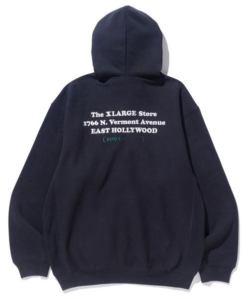 Champion（チャンピオン）の「XLARGE×Champion REVERSE WEAVE  FULL-ZIP HOODED SWEAT（パーカー・メンズ・ネイビー/グリーン/アッシュ/ブラック・X-LARGE/MEDIUM/SMALL/LARGE）」の15枚目の写真