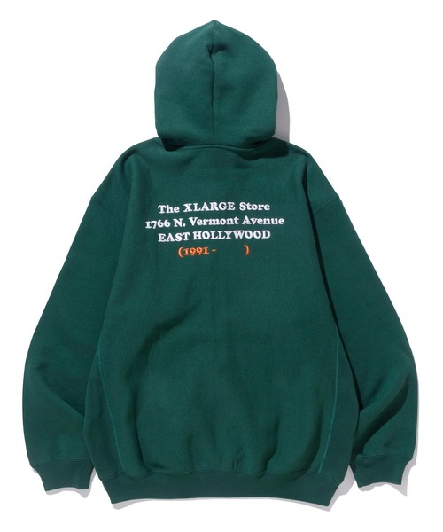 Champion（チャンピオン）の「XLARGE×Champion REVERSE WEAVE  FULL-ZIP HOODED SWEAT（パーカー・メンズ・ネイビー/グリーン/アッシュ/ブラック・X-LARGE/MEDIUM/SMALL/LARGE）」の16枚目の写真