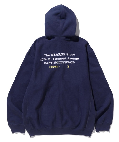 Champion（チャンピオン）の「XLARGE×Champion REVERSE WEAVE  FULL-ZIP HOODED SWEAT（パーカー・メンズ・ネイビー/グリーン/アッシュ/ブラック・X-LARGE/MEDIUM/SMALL/LARGE）」の17枚目の写真