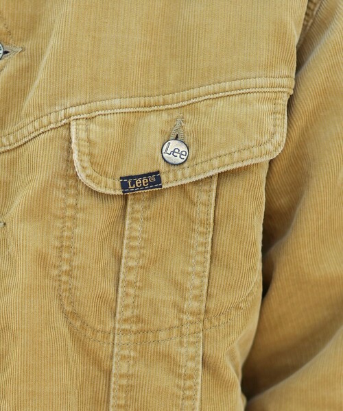 Lee（リー）の「LEE × B:MING by BEAMS / 別注 コーデュロイ ストームライダー（ブルゾン・メンズ・マスタード/ブラック・SMALL/MEDIUM/LARGE）」の8枚目の写真