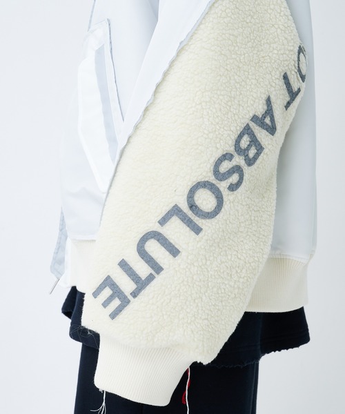DISCOVERED(ディスカバード)の「BOA SLEEVE MA-1(ブルゾン・メンズ・ホワイト/カーキ・1/3)」の19枚目の写真