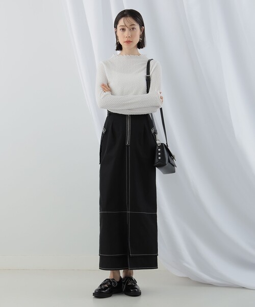 Ray BEAMS（レイビームス）の「Ray BEAMS / レース ギリーシューズ（ドレスシューズ・レディース・ホワイト/ブラック・25.0cm/24.0cm/23.5cm/23.0cm/24.5cm）」の8枚目の写真