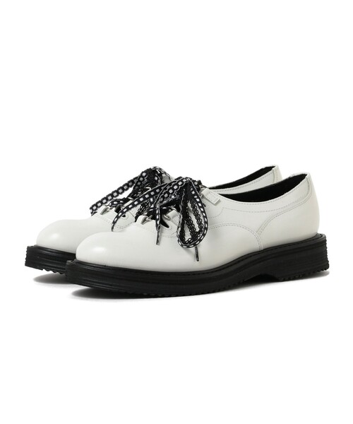 Ray BEAMS（レイビームス）の「Ray BEAMS / レース ギリーシューズ（ドレスシューズ・レディース・ホワイト/ブラック・25.0cm/24.0cm/23.5cm/23.0cm/24.5cm）」の12枚目の写真