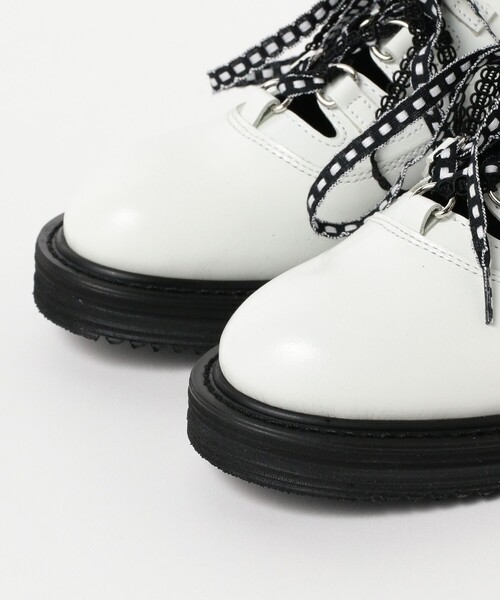 Ray BEAMS（レイビームス）の「Ray BEAMS / レース ギリーシューズ（ドレスシューズ・レディース・ホワイト/ブラック・25.0cm/24.0cm/23.5cm/23.0cm/24.5cm）」の13枚目の写真