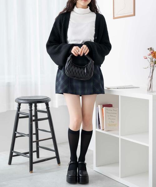 WEGO（ウィゴー）の「WEGO/ボリュームヒールストラップシューズ（ドレスシューズ・レディース・ブラック系その他/ブラック・MEDIUM/LARGE）」の20枚目の写真