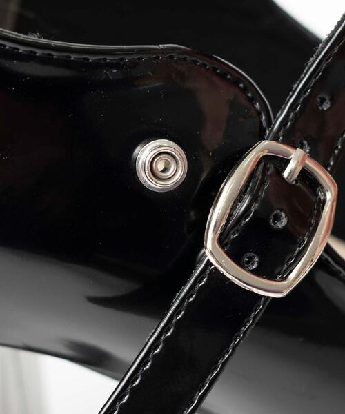 WEGO（ウィゴー）の「WEGO/ボリュームヒールストラップシューズ（ドレスシューズ・レディース・ブラック系その他/ブラック・MEDIUM/LARGE）」の19枚目の写真