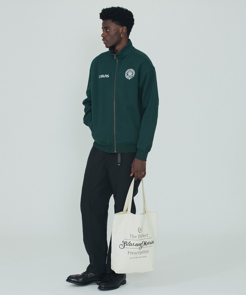 SILAS(サイラス)の「FULL ZIP SWEATSHIRT(スウェット・メンズ・グリーン/アッシュ/ブラック・M/L/XL)」の8枚目の写真