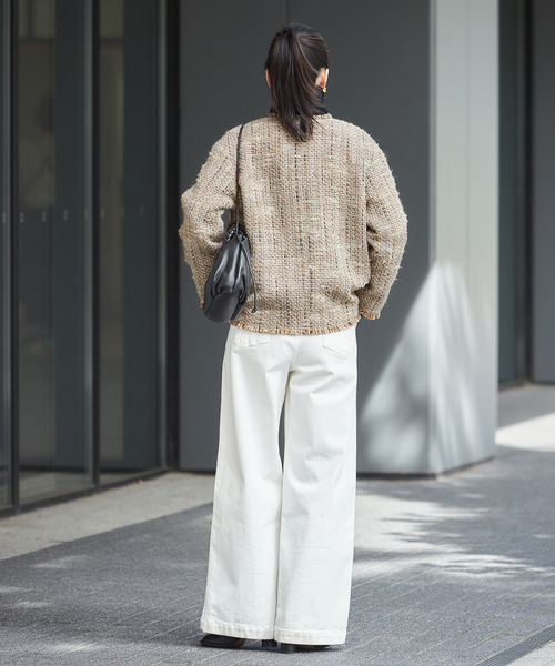 LESSAGE GIOLICA ラメツイードWIDEジャケット journal standard L'essage（ジャーナルスタンダードレサージュ）の