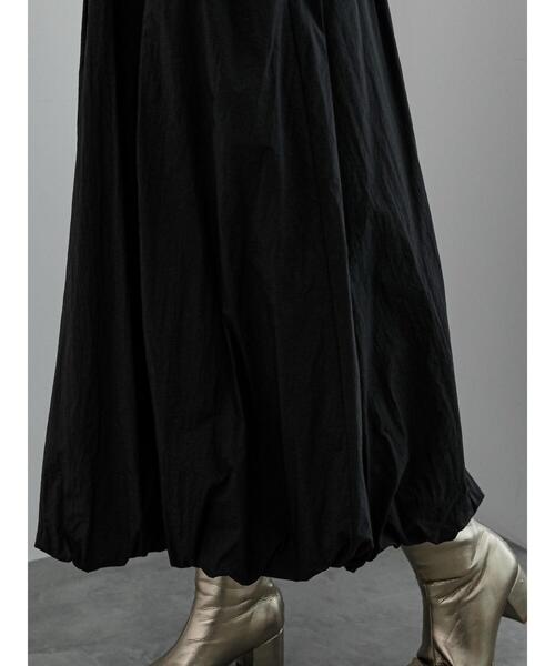 Te chichi（テチチ）の「ワッシャータフタバルーンキャミワンピース（ワンピース・レディース・ブラック/ブラウン・F）」の11枚目の写真