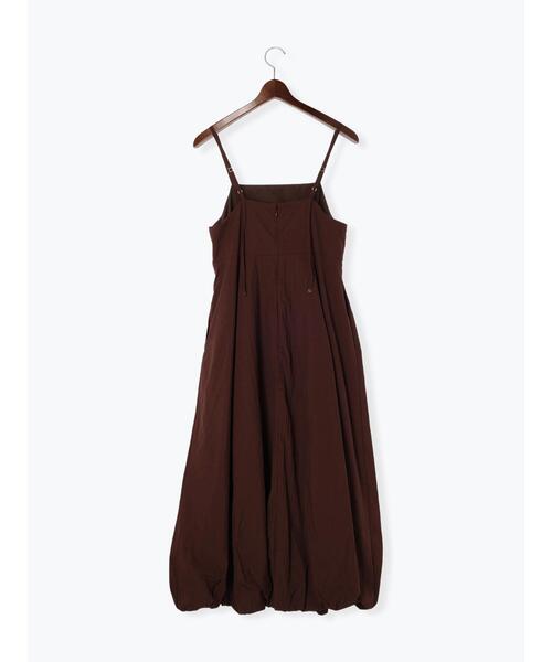 Te chichi（テチチ）の「ワッシャータフタバルーンキャミワンピース（ワンピース・レディース・ブラック/ブラウン・F）」の14枚目の写真