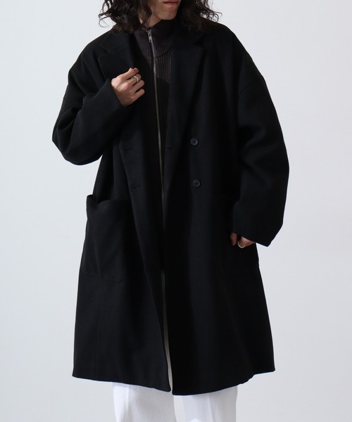 ATELANE（アテレーン）の「ルーズシルエットフェイクメルトンダブル