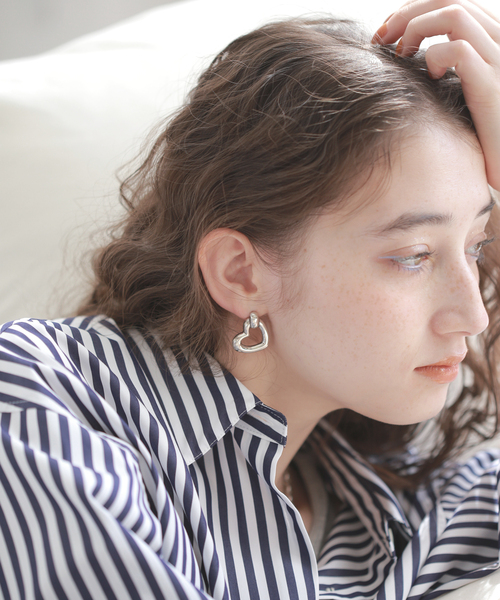 JOURNAL STANDARD(ジャーナルスタンダード)の「【PHILIPPE AUDIBERT】 EARRINGS SOLINE:ピアス(ピアス(両耳用)・レディース・シルバー・FREE)」の16枚目の写真