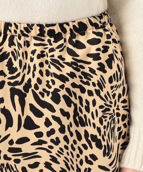 MACPHEE（マカフィー）の「レオパードプリント アシンメトリー