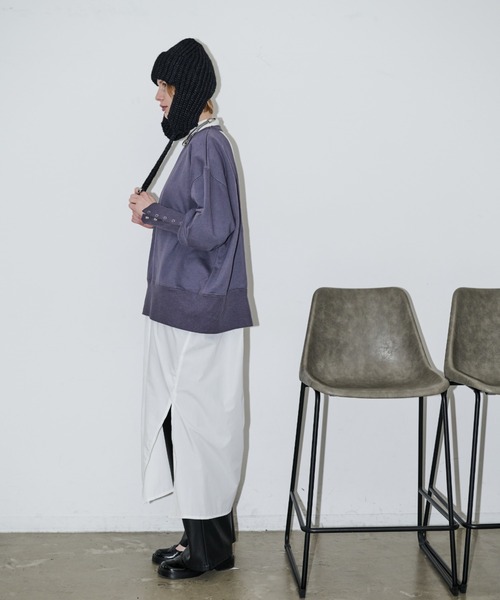 AIC.(エーアイシー)の「ウール混フライトニットキャップ(ニットキャップ/ビーニー・レディース・ブラック/ベージュ・FREE)」の16枚目の写真