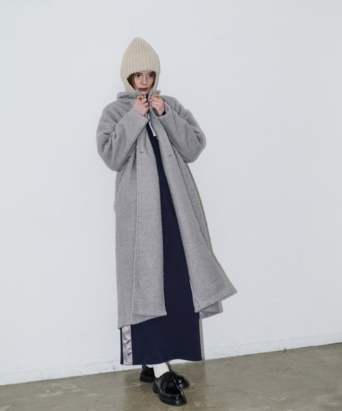 AIC.(エーアイシー)の「ウール混フライトニットキャップ(ニットキャップ/ビーニー・レディース・ブラック/ベージュ・FREE)」の21枚目の写真