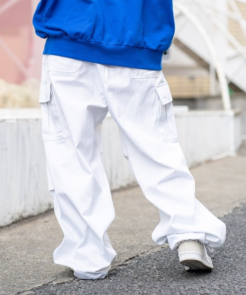 BEN DAVIS（ベンデイビス）の「【BEN DAVIS/ベンデイビス】 スノーワーカーズパンツ/パラシュートカーゴパンツ（カーゴパンツ・メンズ・ホワイト/ブラック/カーキ/チャコールグレー・MEDIUM/SMALL/LARGE）」の15枚目の写真