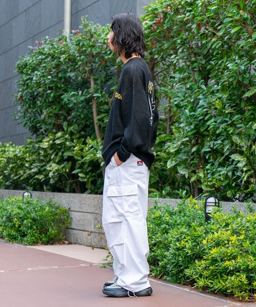 BEN DAVIS（ベンデイビス）の「【BEN DAVIS/ベンデイビス】 スノーワーカーズパンツ/パラシュートカーゴパンツ（カーゴパンツ・メンズ・ホワイト/ブラック/カーキ/チャコールグレー・MEDIUM/SMALL/LARGE）」の22枚目の写真