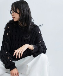 JUNRED | 3DクレーターニットPO(ニット/セーター)