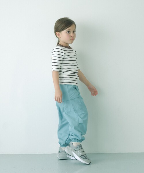 MILLER(ミラー)の「【別注】<Robert P. Miller>5分袖 Tシャツ 100-130cm(Tシャツ/カットソー・キッズ・ブラウン/ライラック/ケリー/オレンジ・130cm/120cm/110cm/100cm)」の7枚目の写真