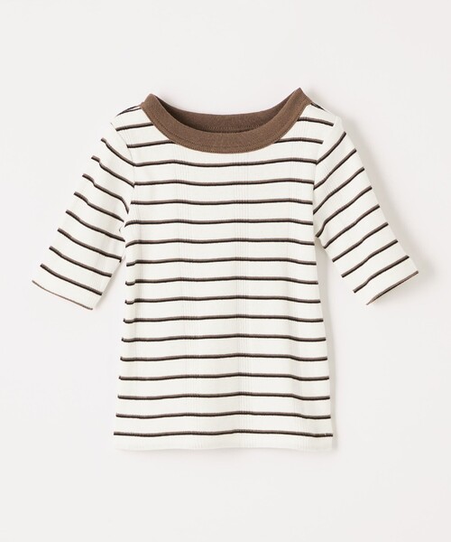 MILLER(ミラー)の「【別注】<Robert P. Miller>5分袖 Tシャツ 100-130cm(Tシャツ/カットソー・キッズ・ブラウン/ライラック/ケリー/オレンジ・130cm/120cm/110cm/100cm)」の10枚目の写真