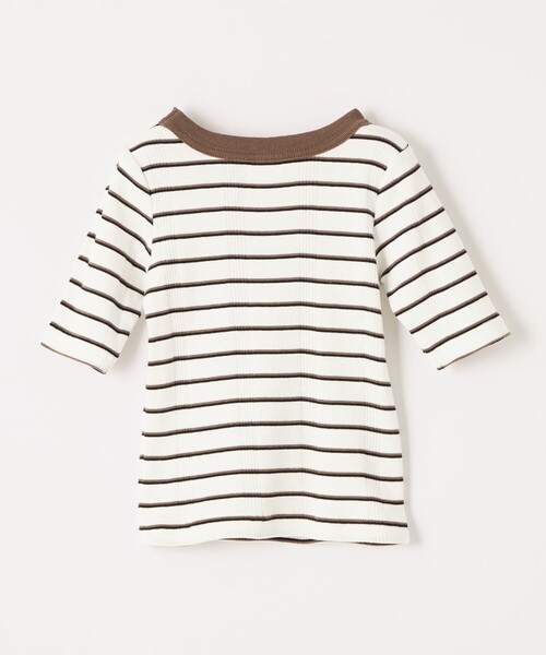 MILLER(ミラー)の「【別注】<Robert P. Miller>5分袖 Tシャツ 100-130cm(Tシャツ/カットソー・キッズ・ブラウン/ライラック/ケリー/オレンジ・130cm/120cm/110cm/100cm)」の11枚目の写真