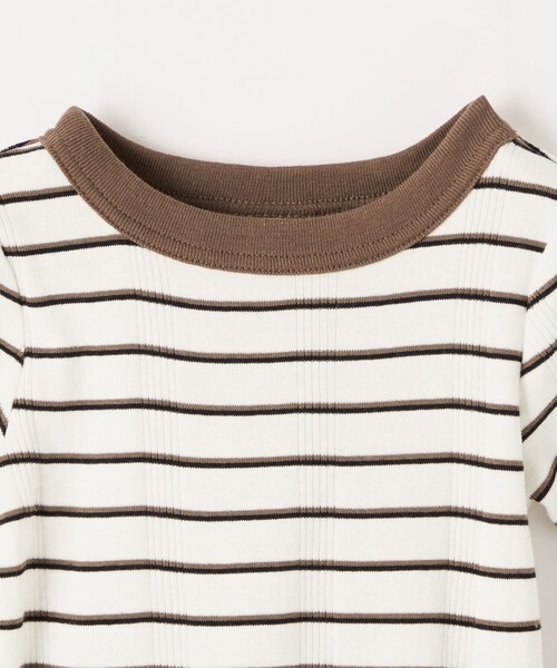 MILLER(ミラー)の「【別注】<Robert P. Miller>5分袖 Tシャツ 100-130cm(Tシャツ/カットソー・キッズ・ブラウン/ライラック/ケリー/オレンジ・130cm/120cm/110cm/100cm)」の12枚目の写真