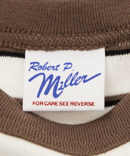MILLER(ミラー)の「【別注】<Robert P. Miller>5分袖 Tシャツ 100-130cm(Tシャツ/カットソー・キッズ・ブラウン/ライラック/ケリー/オレンジ・130cm/120cm/110cm/100cm)」の16枚目の写真