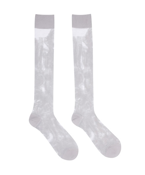 JNBY(ジェーエヌビーワイ)の「Elegant Sheer Socks / エレガントシアーソックス(ソックス/靴下・レディース・ブラック/グリーン/ピンク/グレー・ONE SIZE)」の10枚目の写真