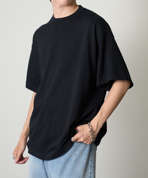 United Athle（ユナイテッドアスレ）の「肉厚ながら優しい着心地！【United Athle】8.2オンス オーガニックコットン 半袖 無地Tシャツ ビッグシルエット オーバーサイズ 5117（Tシャツ/カットソー・レディース・ホワイト/ネイビー/ブラック・L/M/XL/XXL）」の16枚目の写真