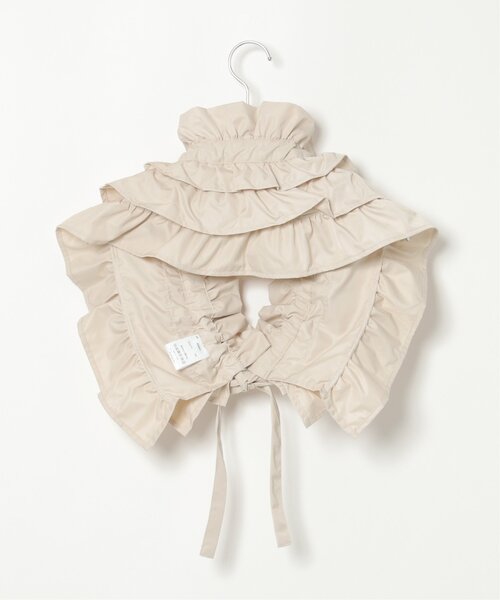 ナイロン風マルチWAYフリル/マルチウェイフリル/つけ襟