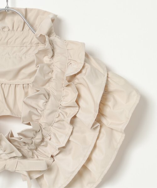 ナイロン風マルチWAYフリル/マルチウェイフリル/つけ襟