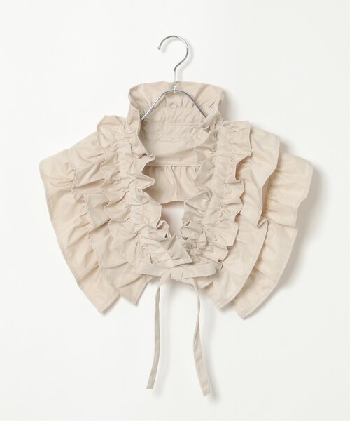 ナイロン風マルチWAYフリル/マルチウェイフリル/つけ襟