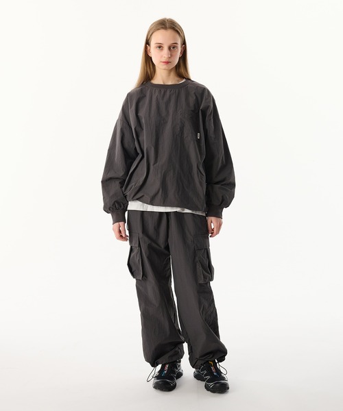 WETTEMPT(ウィテンプト)の「NYLON WIDE CARGO PANTS / ナイロンワイドカーゴパンツ(カーゴパンツ・メンズ・ネイビー/ブラック/チャコールグレー・SMALL/MEDIUM/LARGE)」の14枚目の写真
